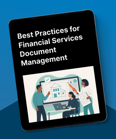 Best Practices for Financial Services Document Management